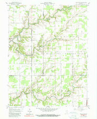 San Jacinto Indiana Historical topographic map, 1:24000 scale, 7.5 X 7.5 Minute, Year 1959