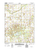 San Pierre Indiana Historical topographic map, 1:24000 scale, 7.5 X 7.5 Minute, Year 2013