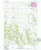 Sandford Indiana Historical topographic map, 1:24000 scale, 7.5 X 7.5 Minute, Year 1966
