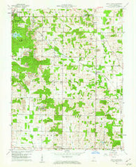 Santa Claus Indiana Historical topographic map, 1:24000 scale, 7.5 X 7.5 Minute, Year 1960