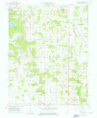Santa Claus Indiana Historical topographic map, 1:24000 scale, 7.5 X 7.5 Minute, Year 1960