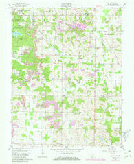 Santa Claus Indiana Historical topographic map, 1:24000 scale, 7.5 X 7.5 Minute, Year 1960