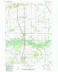 Schneider Indiana Historical topographic map, 1:24000 scale, 7.5 X 7.5 Minute, Year 1992