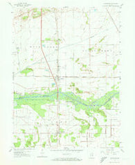 Schneider Indiana Historical topographic map, 1:24000 scale, 7.5 X 7.5 Minute, Year 1959