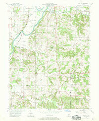 Scotland Indiana Historical topographic map, 1:24000 scale, 7.5 X 7.5 Minute, Year 1957