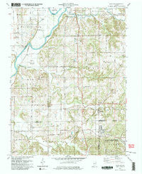 Scotland Indiana Historical topographic map, 1:24000 scale, 7.5 X 7.5 Minute, Year 1979