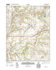 Seelyville Indiana Historical topographic map, 1:24000 scale, 7.5 X 7.5 Minute, Year 2013