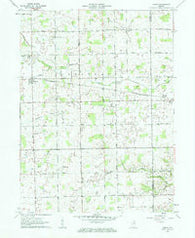 Servia Indiana Historical topographic map, 1:24000 scale, 7.5 X 7.5 Minute, Year 1961