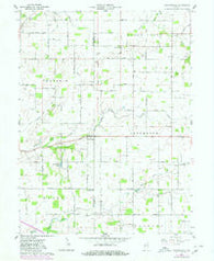 Shannondale Indiana Historical topographic map, 1:24000 scale, 7.5 X 7.5 Minute, Year 1961