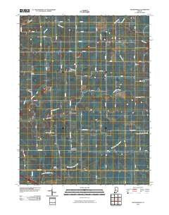 Shannondale Indiana Historical topographic map, 1:24000 scale, 7.5 X 7.5 Minute, Year 2010