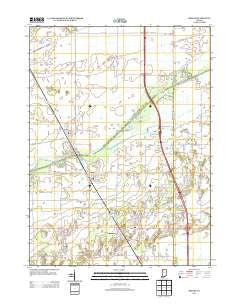 Shelby Indiana Historical topographic map, 1:24000 scale, 7.5 X 7.5 Minute, Year 2013