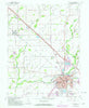 Shelbyville Indiana Historical topographic map, 1:24000 scale, 7.5 X 7.5 Minute, Year 1962