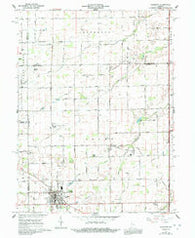 Sheridan Indiana Historical topographic map, 1:24000 scale, 7.5 X 7.5 Minute, Year 1961