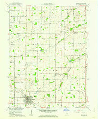 Sheridan Indiana Historical topographic map, 1:24000 scale, 7.5 X 7.5 Minute, Year 1961
