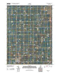 Sheridan Indiana Historical topographic map, 1:24000 scale, 7.5 X 7.5 Minute, Year 2010