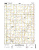 Sheridan Indiana Current topographic map, 1:24000 scale, 7.5 X 7.5 Minute, Year 2016