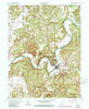 Shoals Indiana Historical topographic map, 1:24000 scale, 7.5 X 7.5 Minute, Year 1960