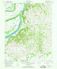 Solitude Indiana Historical topographic map, 1:24000 scale, 7.5 X 7.5 Minute, Year 1959