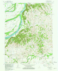 Solitude Indiana Historical topographic map, 1:24000 scale, 7.5 X 7.5 Minute, Year 1981