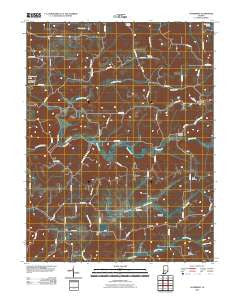 Solsberry Indiana Historical topographic map, 1:24000 scale, 7.5 X 7.5 Minute, Year 2010