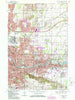 South Bend East Indiana Historical topographic map, 1:24000 scale, 7.5 X 7.5 Minute, Year 1969