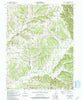 South Boston Indiana Historical topographic map, 1:24000 scale, 7.5 X 7.5 Minute, Year 1955