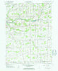 South Whitley East Indiana Historical topographic map, 1:24000 scale, 7.5 X 7.5 Minute, Year 1962