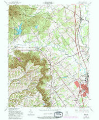Speed Indiana Historical topographic map, 1:24000 scale, 7.5 X 7.5 Minute, Year 1963