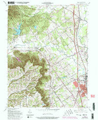 Speed Indiana Historical topographic map, 1:24000 scale, 7.5 X 7.5 Minute, Year 1963