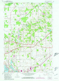 Springville Indiana Historical topographic map, 1:24000 scale, 7.5 X 7.5 Minute, Year 1958