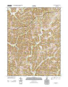 Stanford Indiana Historical topographic map, 1:24000 scale, 7.5 X 7.5 Minute, Year 2013