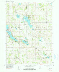 Stroh Indiana Historical topographic map, 1:24000 scale, 7.5 X 7.5 Minute, Year 1959