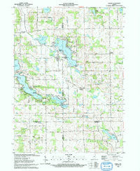 Stroh Indiana Historical topographic map, 1:24000 scale, 7.5 X 7.5 Minute, Year 1993