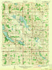 Stroh Indiana Historical topographic map, 1:24000 scale, 7.5 X 7.5 Minute, Year 1942