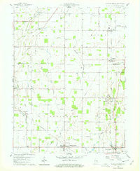Sulphur Springs Indiana Historical topographic map, 1:24000 scale, 7.5 X 7.5 Minute, Year 1960