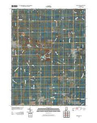 Sweetser Indiana Historical topographic map, 1:24000 scale, 7.5 X 7.5 Minute, Year 2010