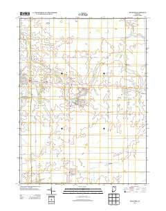 Sweetser Indiana Historical topographic map, 1:24000 scale, 7.5 X 7.5 Minute, Year 2013