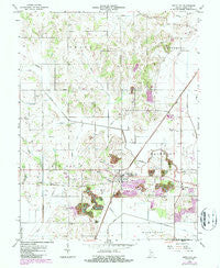 Switz City Indiana Historical topographic map, 1:24000 scale, 7.5 X 7.5 Minute, Year 1963