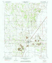 Switz City Indiana Historical topographic map, 1:24000 scale, 7.5 X 7.5 Minute, Year 1963
