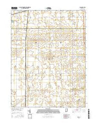 Tab Indiana Current topographic map, 1:24000 scale, 7.5 X 7.5 Minute, Year 2016
