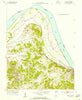 Tell City Indiana Historical topographic map, 1:24000 scale, 7.5 X 7.5 Minute, Year 1953