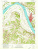 Tell City Indiana Historical topographic map, 1:24000 scale, 7.5 X 7.5 Minute, Year 1961