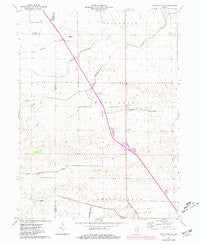 Templeton NE Indiana Historical topographic map, 1:24000 scale, 7.5 X 7.5 Minute, Year 1962
