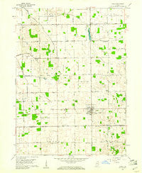 Topeka Indiana Historical topographic map, 1:24000 scale, 7.5 X 7.5 Minute, Year 1959