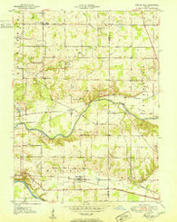 Twelve Mile Indiana Historical topographic map, 1:24000 scale, 7.5 X 7.5 Minute, Year 1951