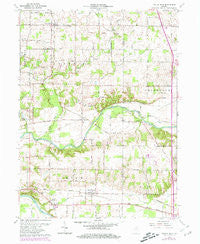 Twelve Mile Indiana Historical topographic map, 1:24000 scale, 7.5 X 7.5 Minute, Year 1963