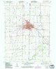 Union City Indiana Historical topographic map, 1:24000 scale, 7.5 X 7.5 Minute, Year 1960