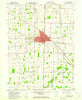 Union City Indiana Historical topographic map, 1:24000 scale, 7.5 X 7.5 Minute, Year 1960