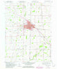 Union City Indiana Historical topographic map, 1:24000 scale, 7.5 X 7.5 Minute, Year 1960