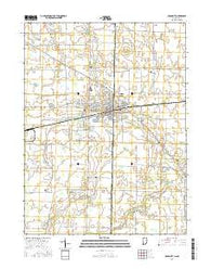 Union City Indiana Current topographic map, 1:24000 scale, 7.5 X 7.5 Minute, Year 2016